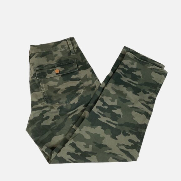 Universal Thread Jeans Camo High-Rise Straight Womens Size 10/30 - Picture 1 of 15